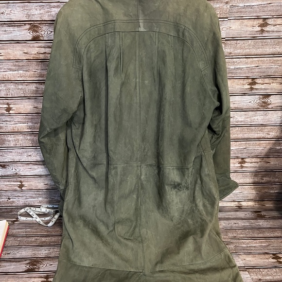 Wilson’s Adventure Bound Green Trench Coat Medium MD - Picture 5 of 6